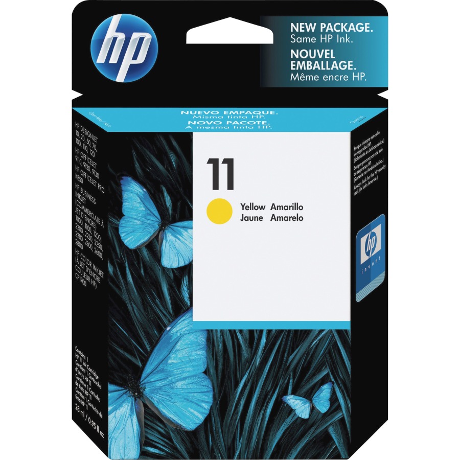 HP No 11 Yellow Ink Cartridge